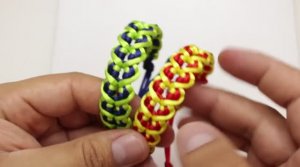 Пошаговое руководство по браслету, Как сплести браслет из атласных шнуров.