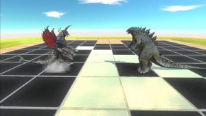 Godzilla 2014 vs King Kong + ALL Godzilla + Kaiju Animal Revolt Battle Simulator