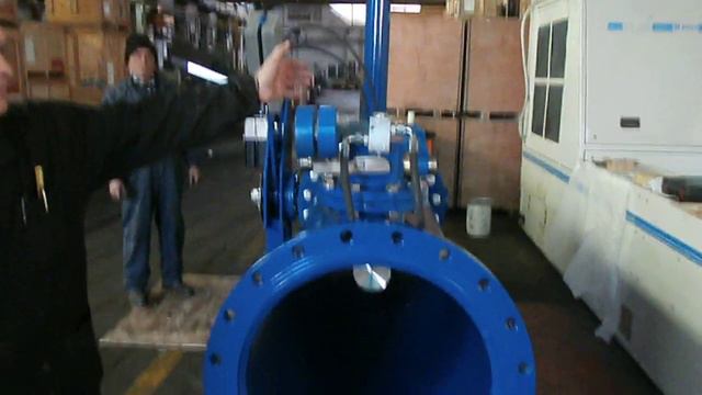 Safety Turbine Butterfly Valve with Palmola device DN 600 PN 10 Wieghert & Bahr Gmbh смотреть онлайн