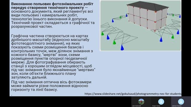 НАЗЕМНІ ФОТОГРАММЕТРИЧНІ ЗНІМАННЯ смотреть онлайн