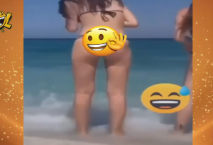 на пляже