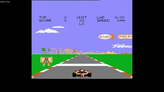 Atari 7800 Longplay Pole Position II