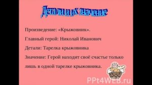 КРЫЖОВНИК — краткий пересказ рассказа Чехова