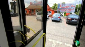 Как оплатить бесконтактно на терминале в автобусе. Bus ticket.