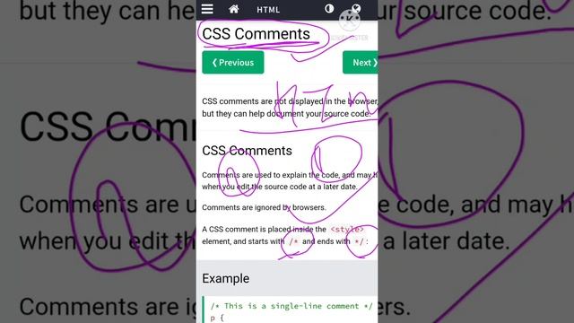 how to write CSS comments , CSS tutorial for beginners ,#programing #csstutorial #css3 #students #