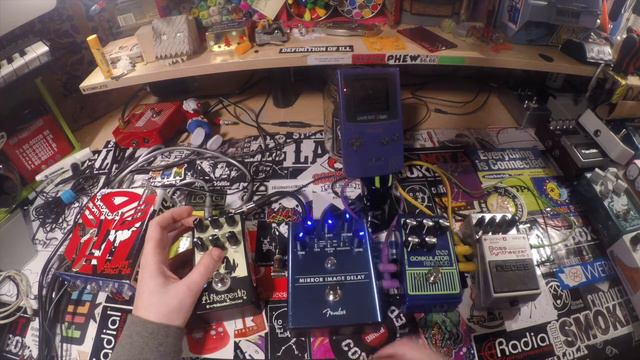 Nintendo Game Boy (Tetris) Through SYB-3 Bass Synth, Gonkulator, Mirror Image, Afterneath (DI IN) смотреть онлайн