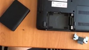 Как извлечь жёсткий диск HDD из ноутбука