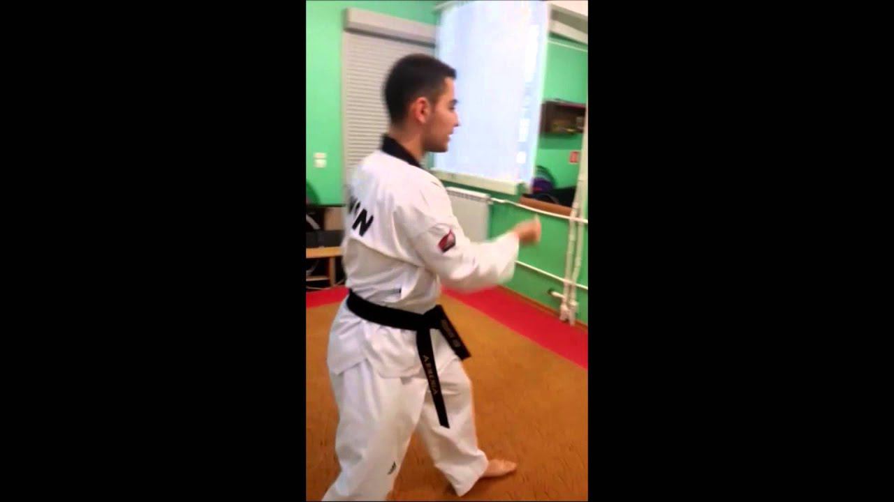 Taekwondo WTF. 4 Пхумсэ Тэгук Са Джян.