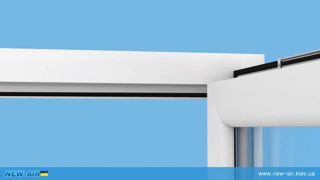 Приточный клапан Air-Box для пластиковых окон ПВХ смотреть онлайн