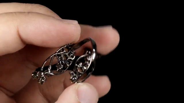 Серебряное дизайнерское кольцо с натуральным радужным опалом арт. 33555