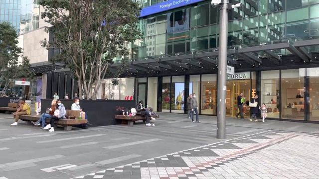 Auckland Britomart Walking Tour New Zealand 4K смотреть онлайн