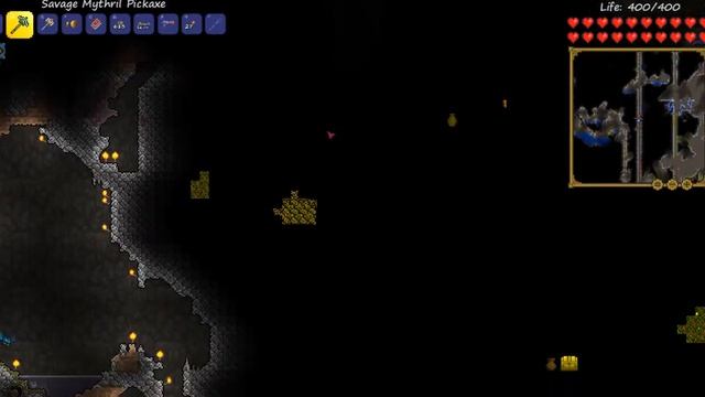 Ч.19 Terraria прохождение - Добываю титаниум смотреть онлайн