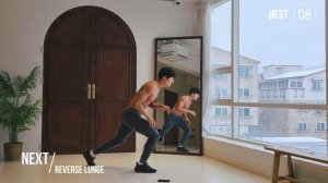 10 Min Full Body Workout at home (HIIT & Tabata & Fat burning) 10분 전신운동 타바타 & (HIIT & 체지방연소)