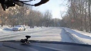 Разворот на перекрестке Косарева-Грибоедова. Экзаменационный маршрут ГИБДД на Химмаше.