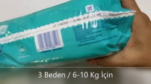 Pampers Prima Aktif Bebek 3 Beden 6-10 Kg 62 Adet