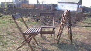 складные стулья со спинкой