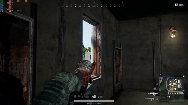 PUBG FX-8350 No OC vs GTX 1060 3 GB V-sync ON