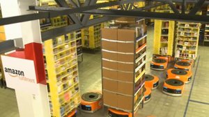 Как Тысячи Роботов Упаковывают Продукты. Роботизированные склады