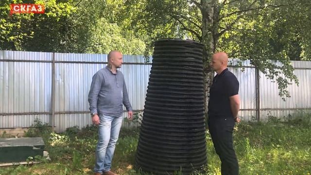 Как работает дренажный колодец при высоком уровне грунтовых вод? смотреть онлайн