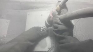 Закругленные лопатки на компрессоре.