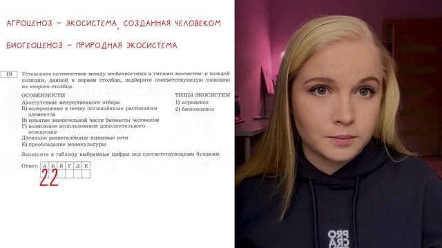 СБОРНИК РОХЛОВА 2023: вариант 1, задание 19 смотреть онлайн