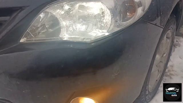 LED лампочки на ближний свет Toyota Corolla | Тойота Королла 150 | Toyota