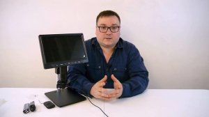 Обзор на электронный микроскоп для пайки плат "Эрудит H351C" инженерный