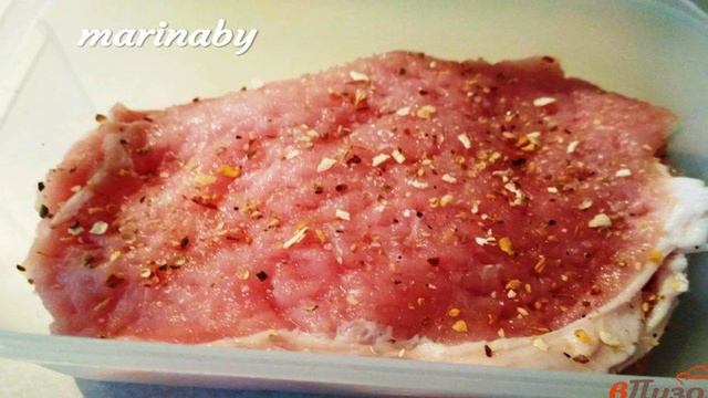 Отбивные из свинины на электрическом гриле