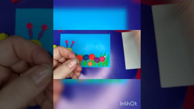 Весёлая гусеница. Пластилинография. Мини-урок для начинающих 2. 15 сентября 2021 г. смотреть онлайн