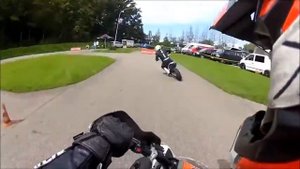 KTM 450 SMR на треке