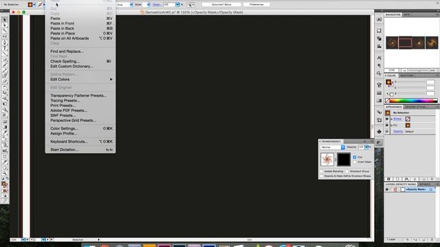 ILLUSTRATOR - Activate and invert layer mask | show and hide objects with masks in Illustrator смотреть онлайн