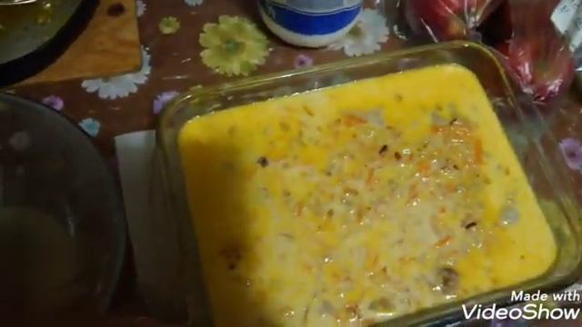 Закупка продуктов. Готовлю рыбный омлет. Гулятю. смотреть онлайн