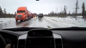 Езда в гололед - дорога как зеркало