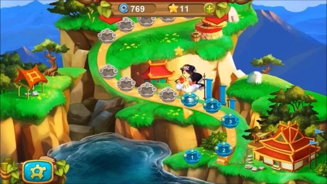 Знакомимся с играми три в ряд - Gem Legend, геймплей, видео смотреть онлайн