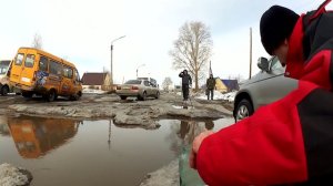 Рыбалка на дорогах города Рубцовска