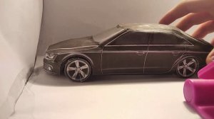 Ауди а4 b8 из бумаги