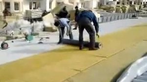 Монтаж ПВХ мембраны