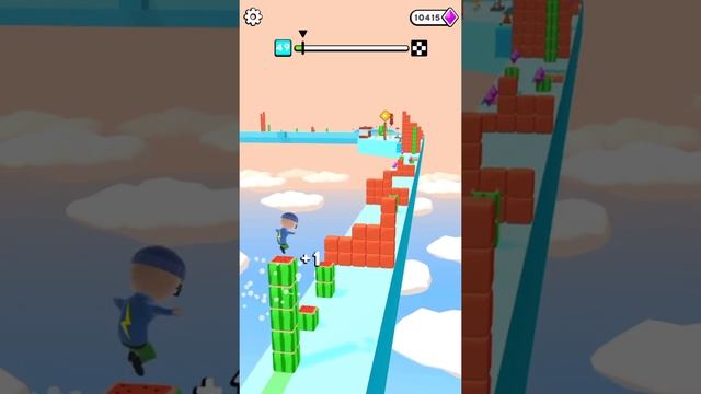 Stack Rider vs Cube Surfer ??❄️ MAX LEVELS All Levels Gameplay Walkthrough (Android, iOS) #shorts