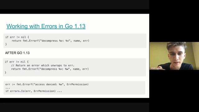 Golang Estonia - Go Error Handling смотреть онлайн