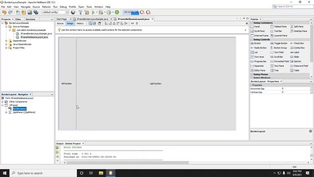 Java Swing Tutorial: 2. Java Swing BorderLayout | Tagalog