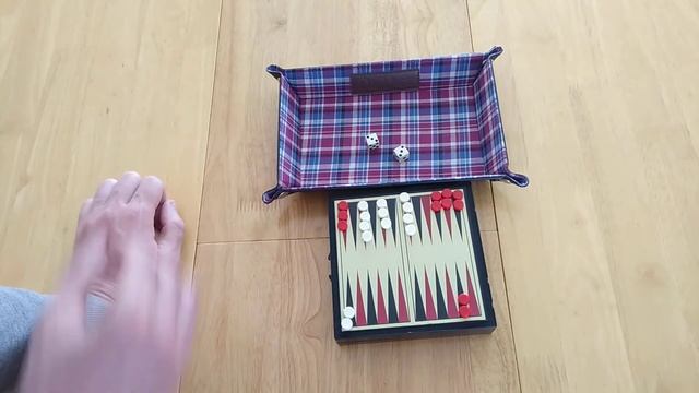 Backgammon.  How to Setup Play and Review.  Abstract strategy board game.  * Amass Games *