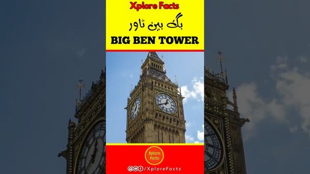 Big Ben Tower | Interesting Facts About Big Ben Tower #shorts