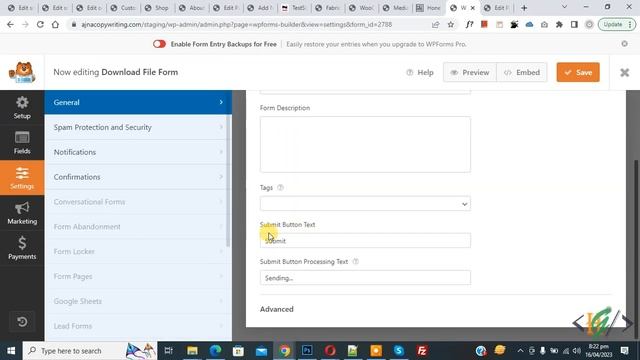 How To Download File (PDF Etc.) After Submit Form In Using WPForms Plugin In WordPress