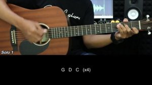 Knockin' On Heaven's Door -  Guns N' Roses | EASY Guitar Tutorial Chords / Lyrics - Guitar Lessons