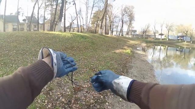 Жуткий пруд и крутые находки на Поисковый Магнит,search Magnet