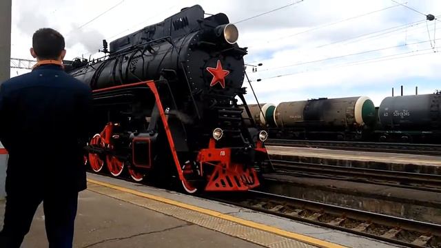 Ретро поезд Оренбург-Новосеергевская 2017