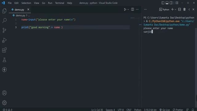 input Function in Python || Python Tutorial 2022