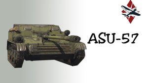 War Thunder. Реалистичные бои, техника СССР, АСУ-57(блоха)