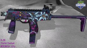 MP9 Wild Lily - Skin Wear/Float