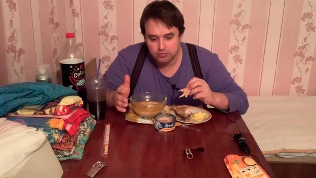 ТУНЕЦ с РАМЁНОМ Костёр в Лесу и Возмездие за все Невыспавшиеся Души МУКБАНГ MUKBANG смотреть онлайн